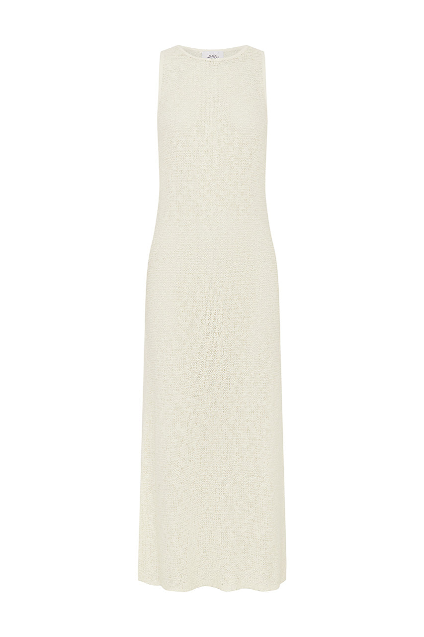 ROBE MAXI JUNIPER - CRÈME