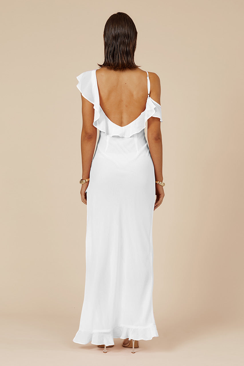 ROBE MAXI VACANZA - BLANCHE